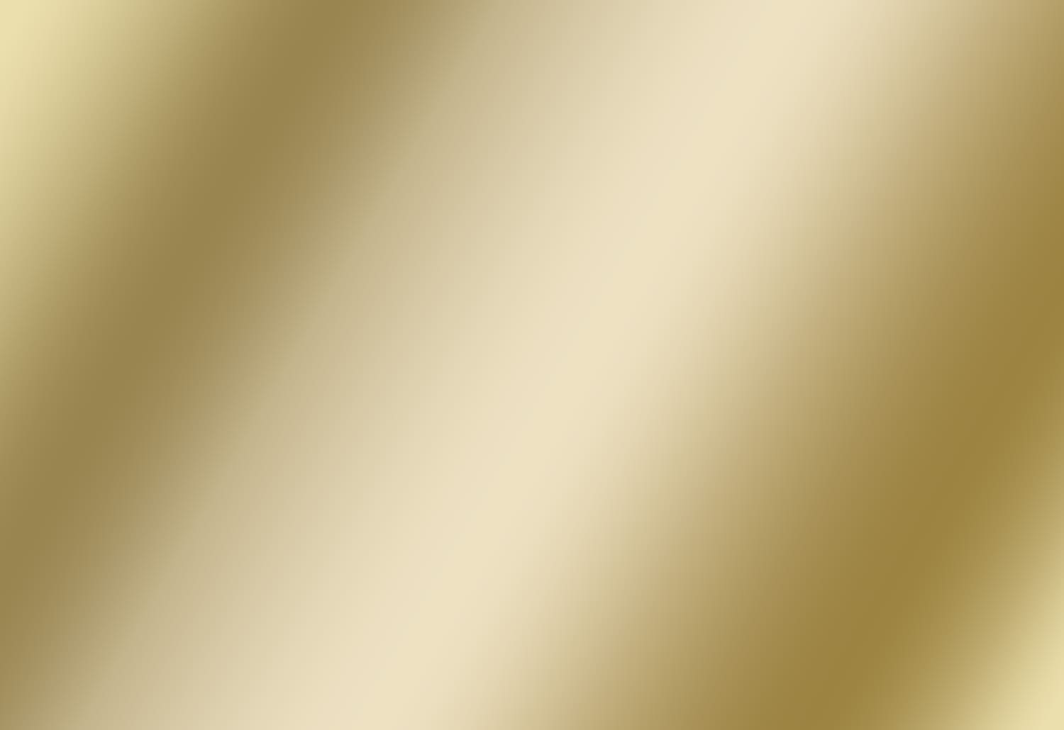 A gold metallic background with a smooth texture.